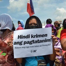 83 face malicious mischief, illegal assembly complaints over Tarlac farming activity