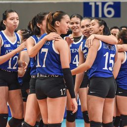 Ateneo sweeps Adamson in playoff, sets up stepladder match with No. 3 UST