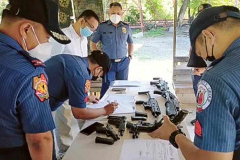 Abra town mayor returns more firearms after PNP cancels licenses