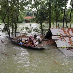 IN PHOTOS: Surigao del Sur flooded due to Tropical Storm Auring