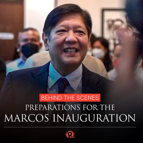 BEHIND THE SCENES: Preparing for the Marcos inaugural