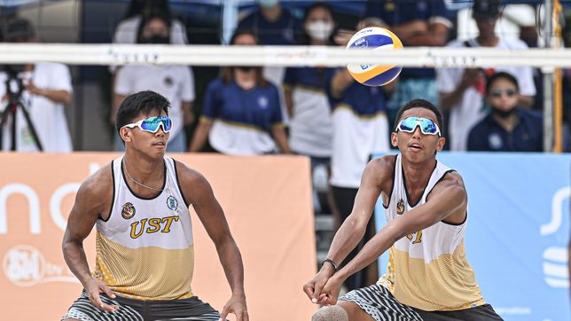 UST completes UAAP men’s beach volleyball three-peat