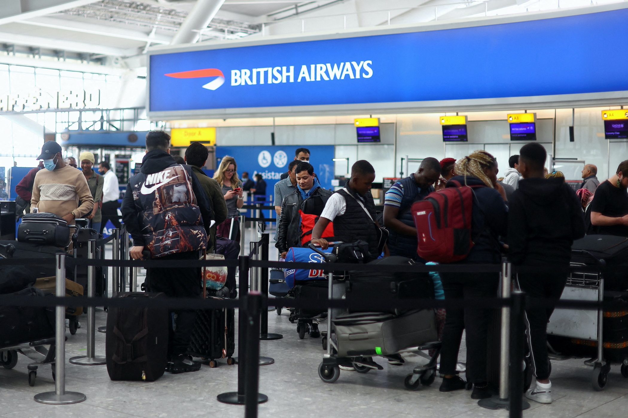 British airport disruption ominous for global travel recovery