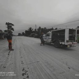 IN PHOTOS: Ash from Bulusan Volcano blankets parts of Sorsogon