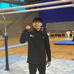 Carlos Yulo tops floor exercise to claim gold in Asian Championships