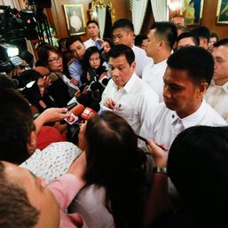 Velasco: ‘Angry’ Duterte feels Cayetano duped him too
