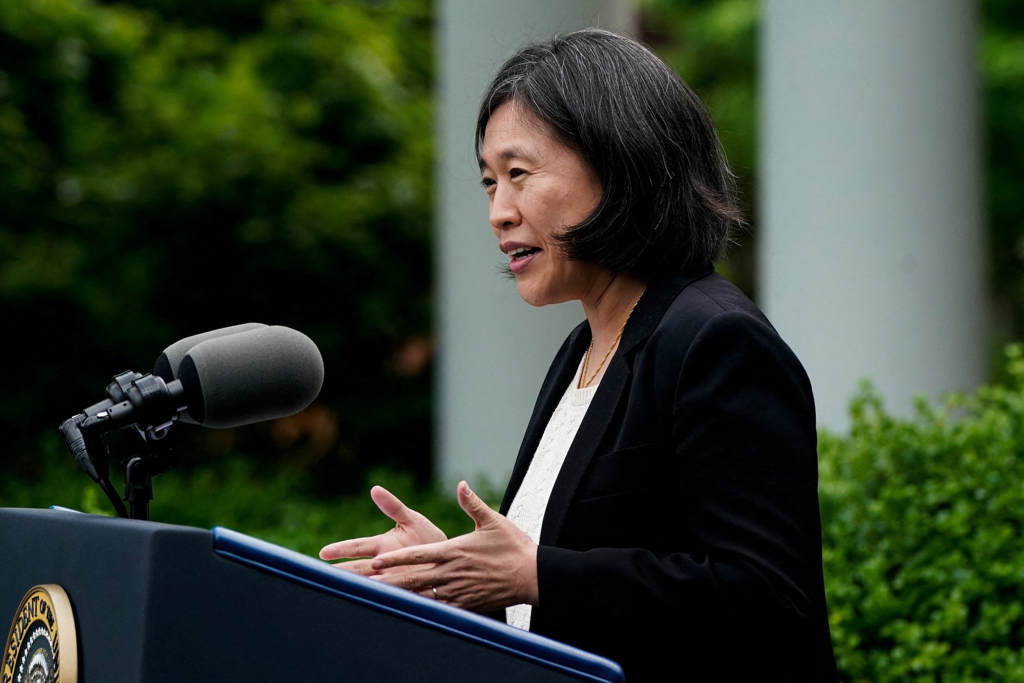 USTR Tai says fighting inflation more complex than cutting China tariffs