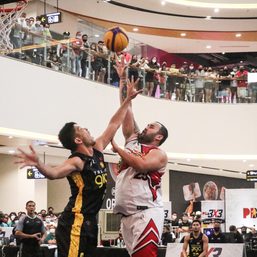 Meralco escapes Cavitex for PBA 3×3 3rd conference 2nd leg title