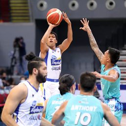 TNT escapes gritty Rain or Shine in overtime for 2nd straight win
