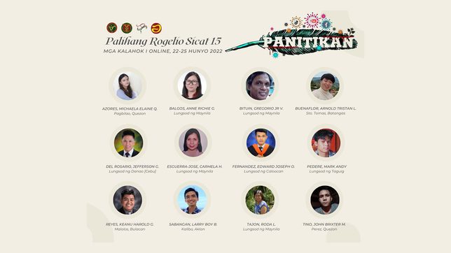 12 fellows of 15th Palihang Rogelio Sicat announced