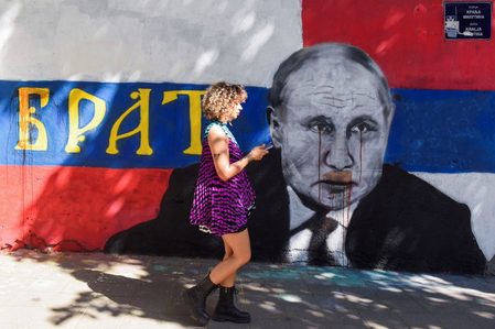 In pro-Russia Serbia, a few Russians and Ukrainians unite to oppose war