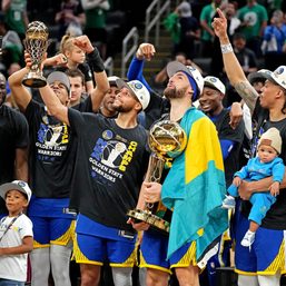 Warriors’ Stephen Curry named NBA Finals MVP