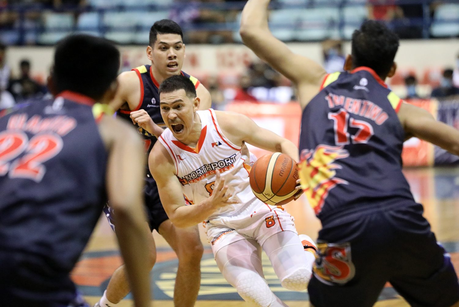 Bolick, Malonzo power NorthPort past Rain or Shine for hot PH Cup start
