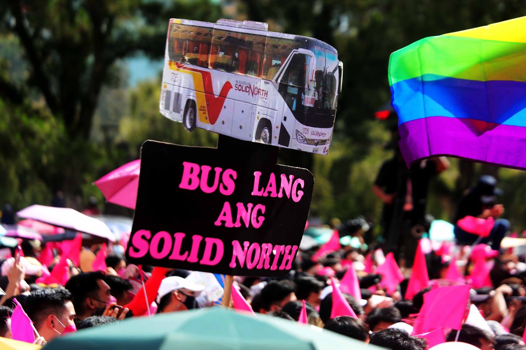 Solid North ‘bus’ zooms on as political juggernaut