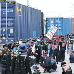 South Korean production and shipping disrupted as truckers strike for third day
