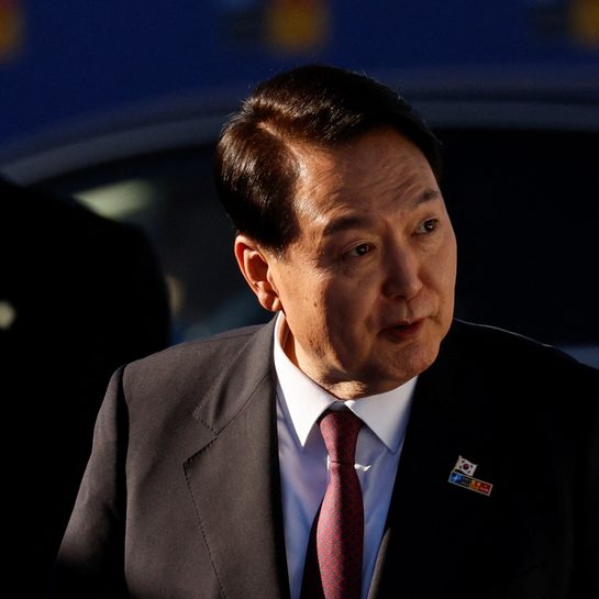 South Korea’s Yoon warns at NATO summit of threat to ‘universal values’