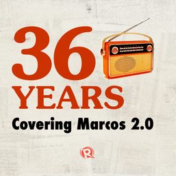36 Years: Covering Marcos 2.0 ￼