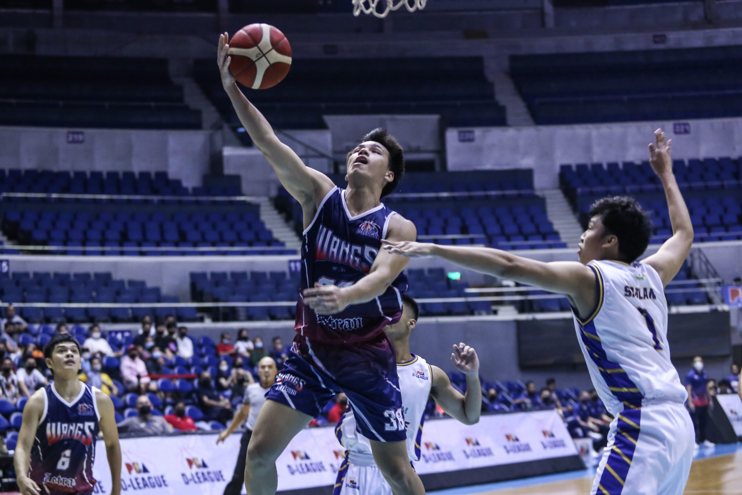 Letran averts meltdown, denies St. Clare comeback for first D-League win