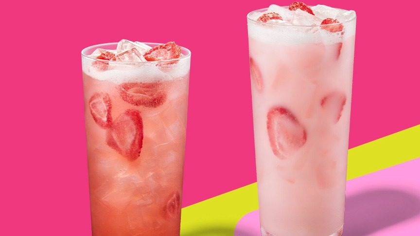 Drink pink! Starbucks adds Pink Drink, Strawberry Açai with Lemonade to menu