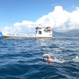 ‘Pinoy Aquaman’ sets eyes on Capiz open water swim record