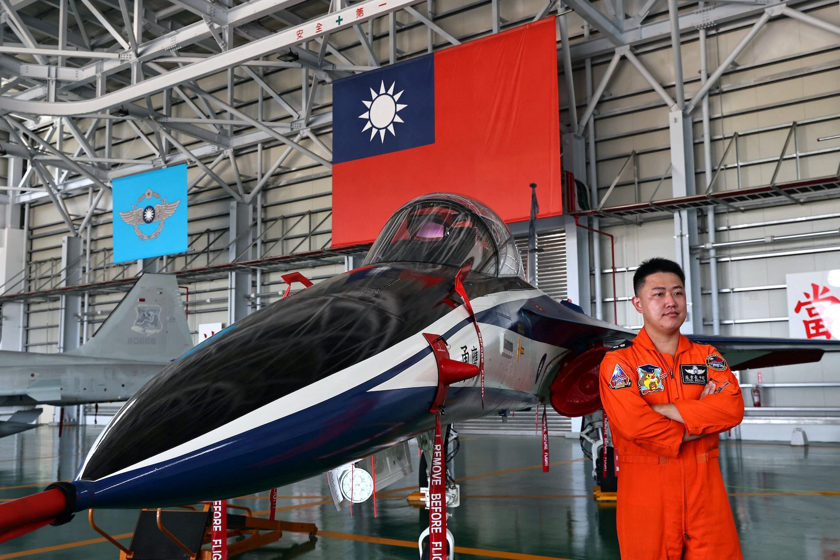 Taiwan touts new air force advanced training jet’s abilities