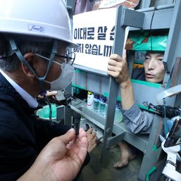 South Korea shipyard workers willing to end strike if legal action threat dropped