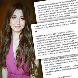 Donnalyn Bartolome apologizes for baby-themed photo shoot