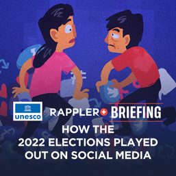 FULL VIDEO: Rappler+ Briefing on how elections played out on social media
