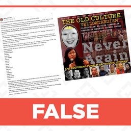 FALSE: ‘Marcos Martial Law: Never Again’ book by Raissa Robles banned in 18 countries 