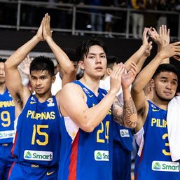Gilas Pilipinas slips 8 spots to No. 41 in latest FIBA rankings