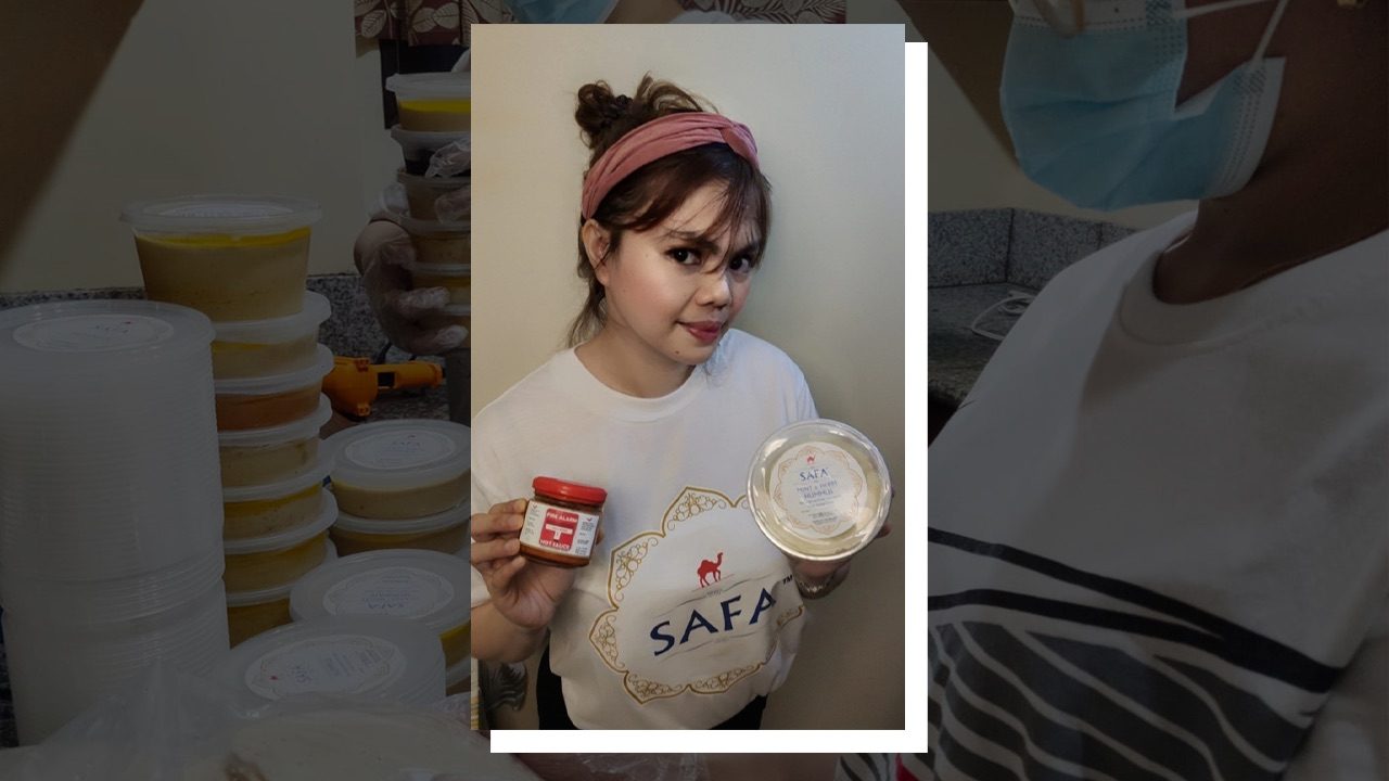 How this young stroke survivor started her own hummus biz