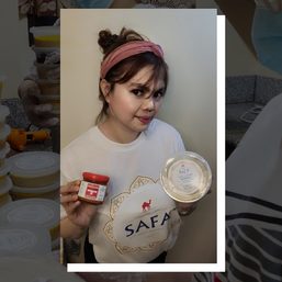How this young stroke survivor started her own hummus biz