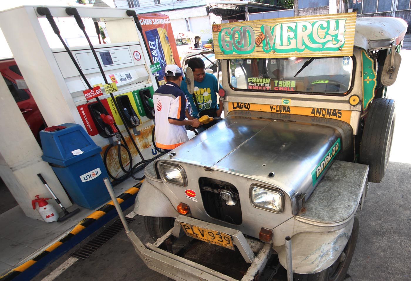 Finally, a rollback in oil prices on November 9