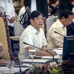 WATCH: Duterte cold with Marcos on Sara’s inauguration