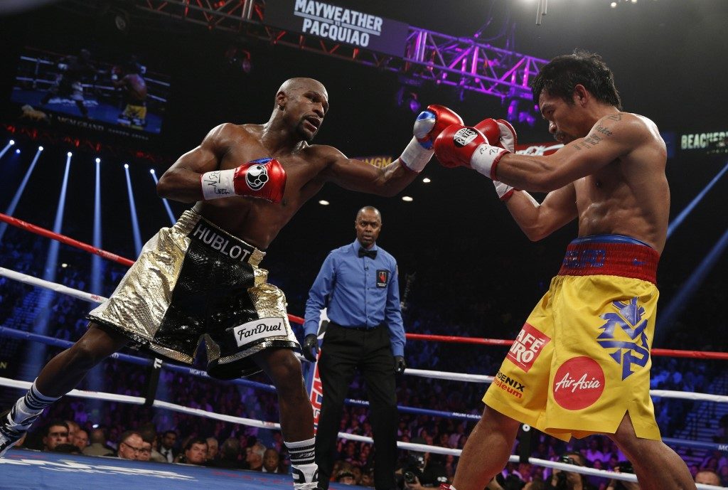 Pacquiao-Mayweather basketball charity game in the works in Vegas