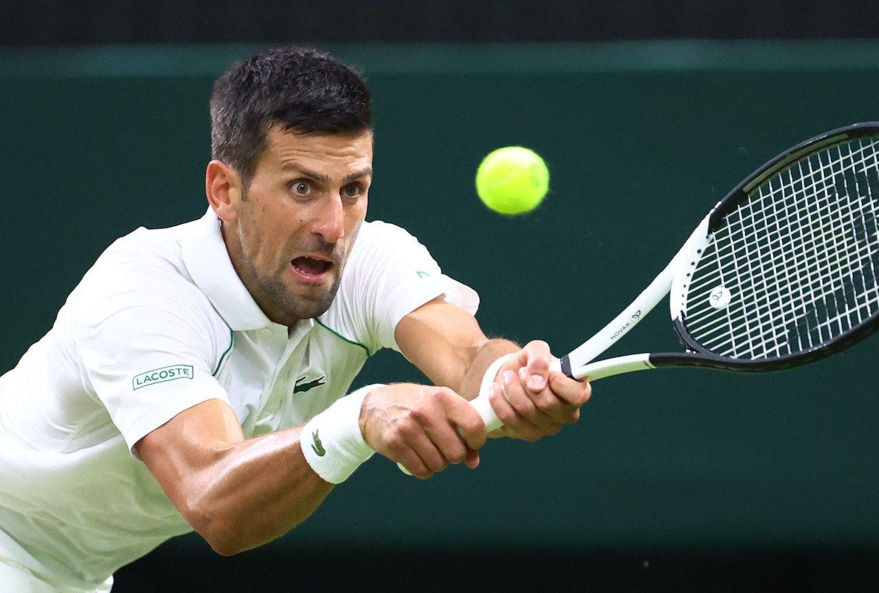 Djokovic tames wildcard Van Rijthoven to advance in Wimbledon