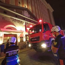 Fire hits part of Comelec building in Intramuros