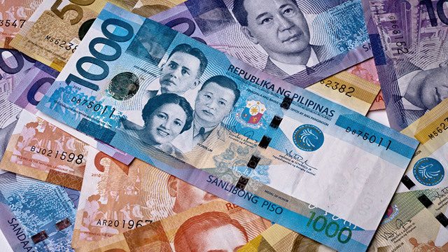 Philippine peso tests P57 vs $1