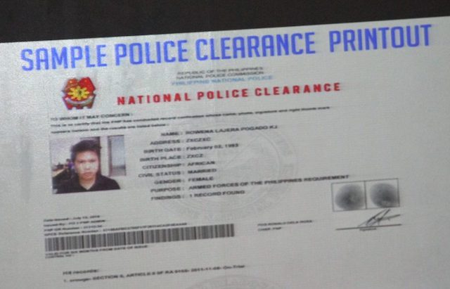 PNP wants DOLE to require national police clearance for ‘transactions’