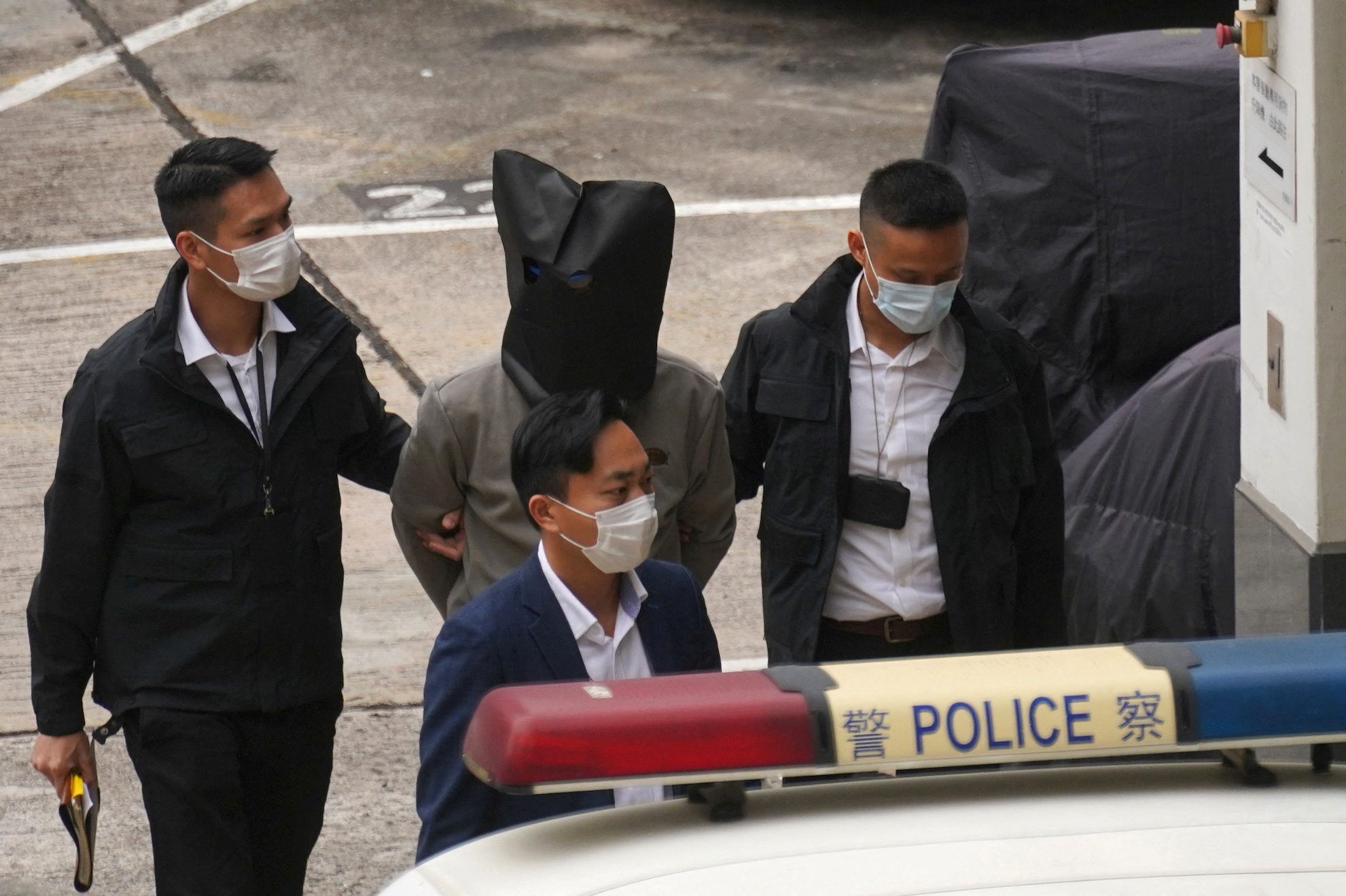 Hong Kong court jails young men who tried fleeing to Taiwan by boat
