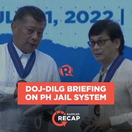 WATCH: Remulla turns defensive when asked if drug war probe includes Duterte
