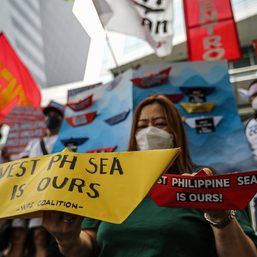 Philippines protests Chinese ship incident in South China Sea