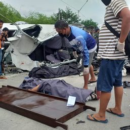 10 dead, 4 hurt in General Santos highway smash-up