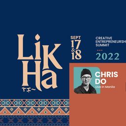 Emmy award-winning designer Chris Do topbills Likha Creative Entrepreneur Summit