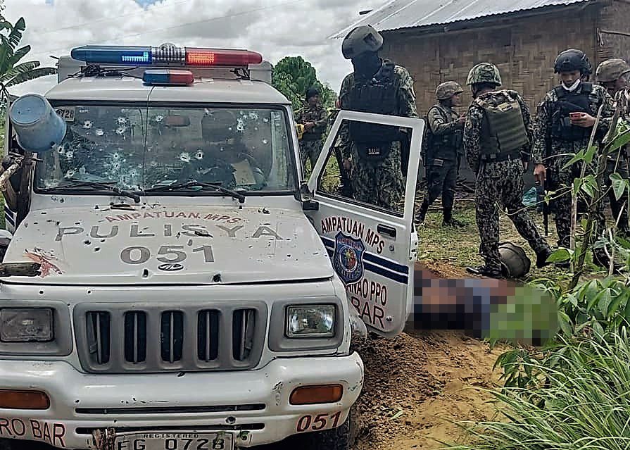 Police chief, aide killed in ambush in same town where Maguindanao Massacre happened