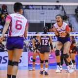 Creamline stuns PLDT from 2 sets down; Cignal survives Army in 5