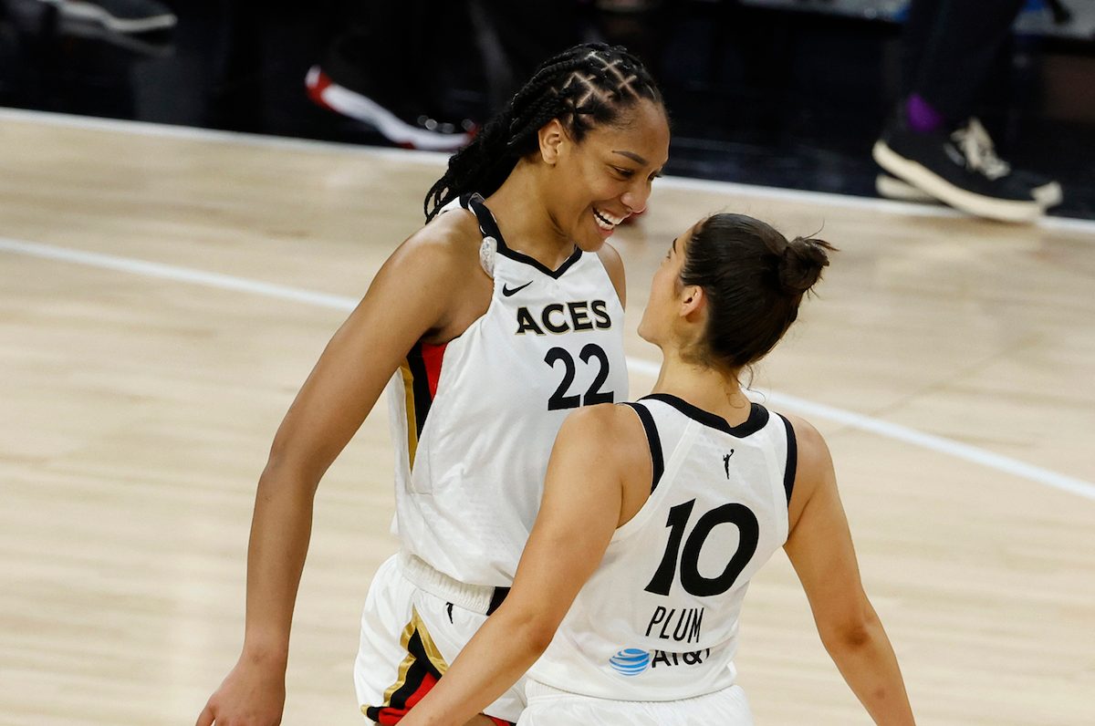 Aces clinch No. 1 seed in WNBA playoffs
