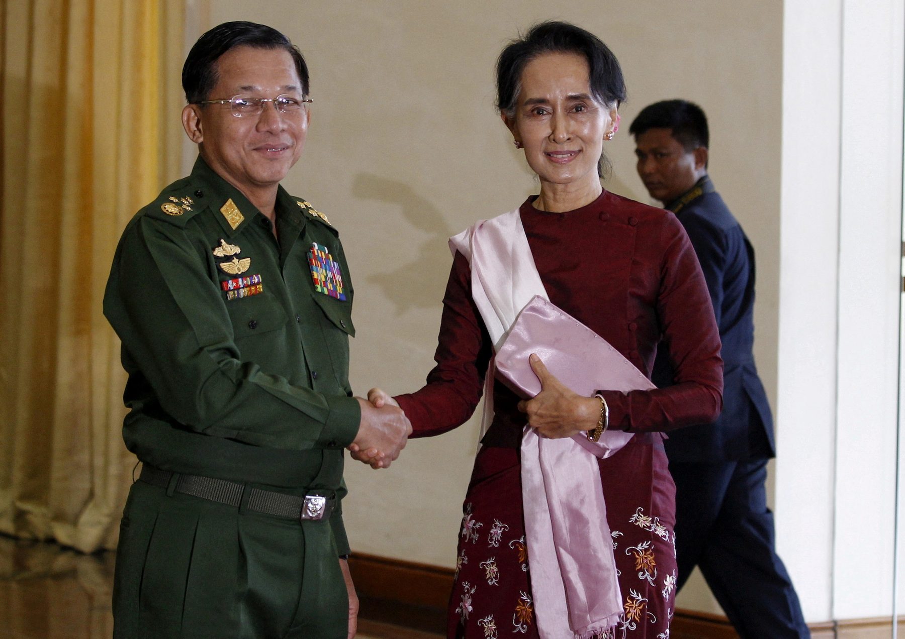 Australian held in Myanmar pleads not guilty in closed court