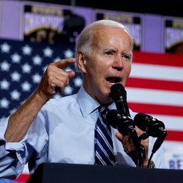 Obama stumps for Virginia candidate in race seen as referendum on Biden