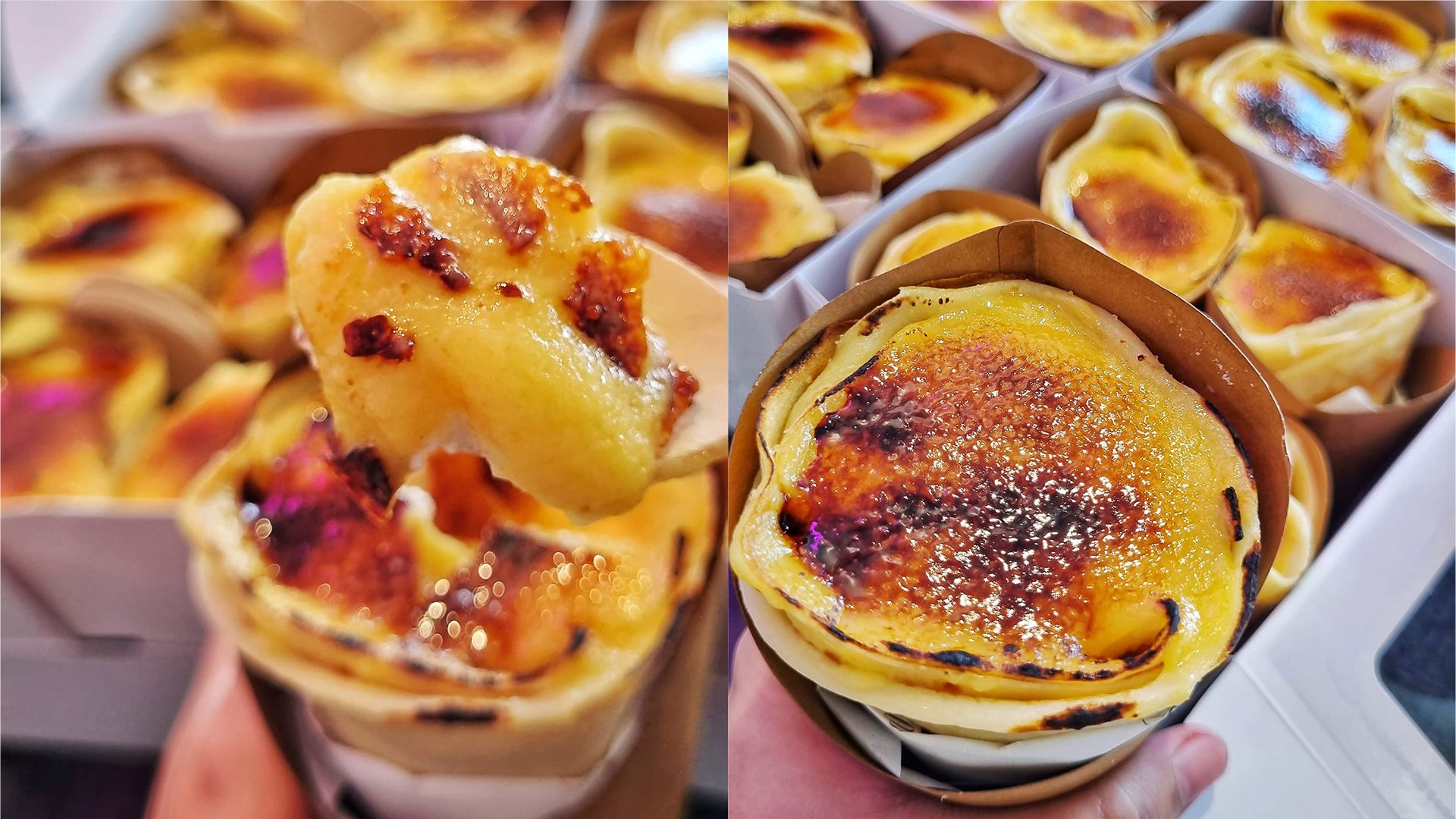 Sweet treat! Try Crepe Brulée cones from this Las Piñas City bakery